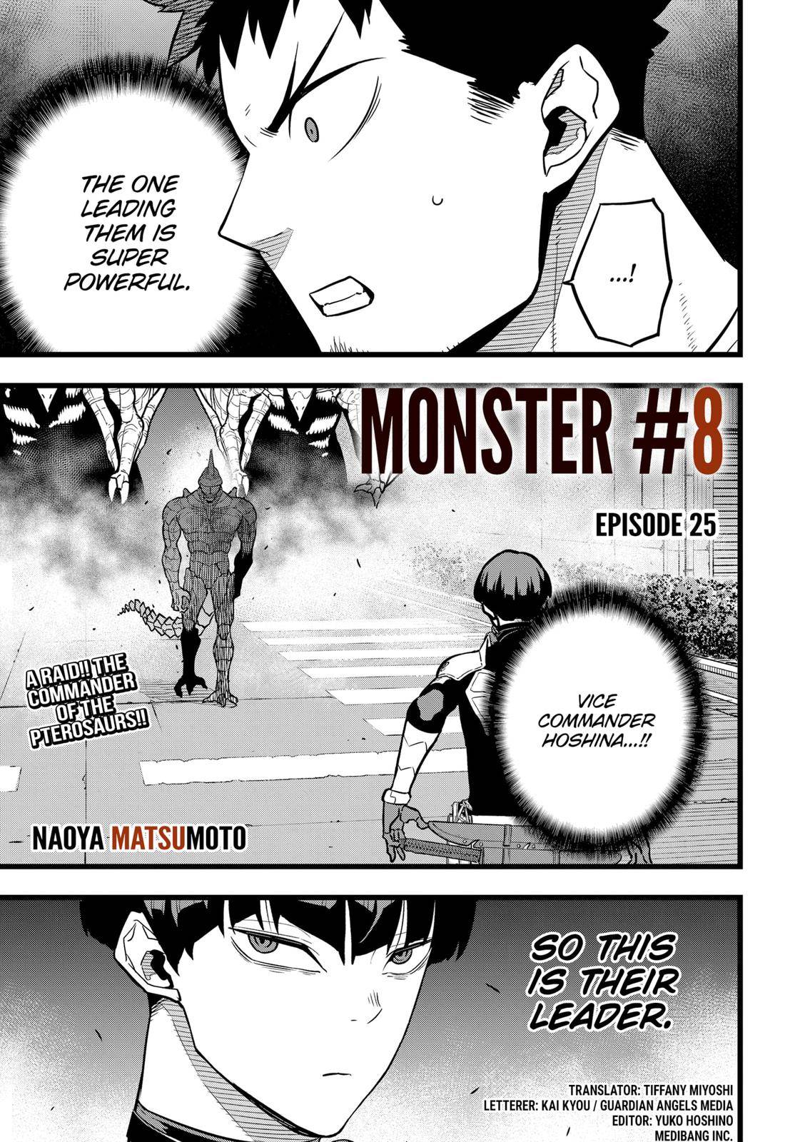 Kaiju No. 8, Chapter 25 image 01