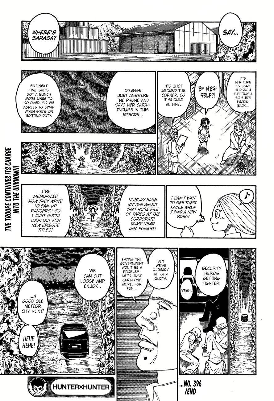 Hunter x Hunter, Chapter 396 image 20