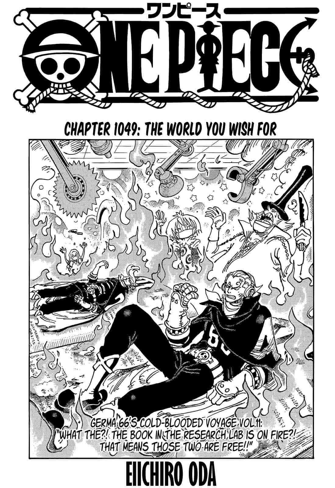 One PieceOne Piece, Chapter 1049 image 01