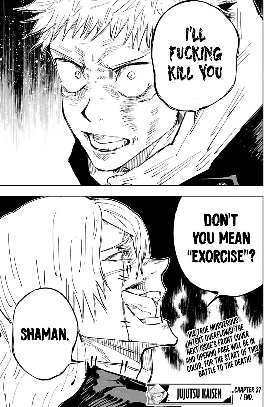 Jujutsu Kaisen, Chapter 27 image 19