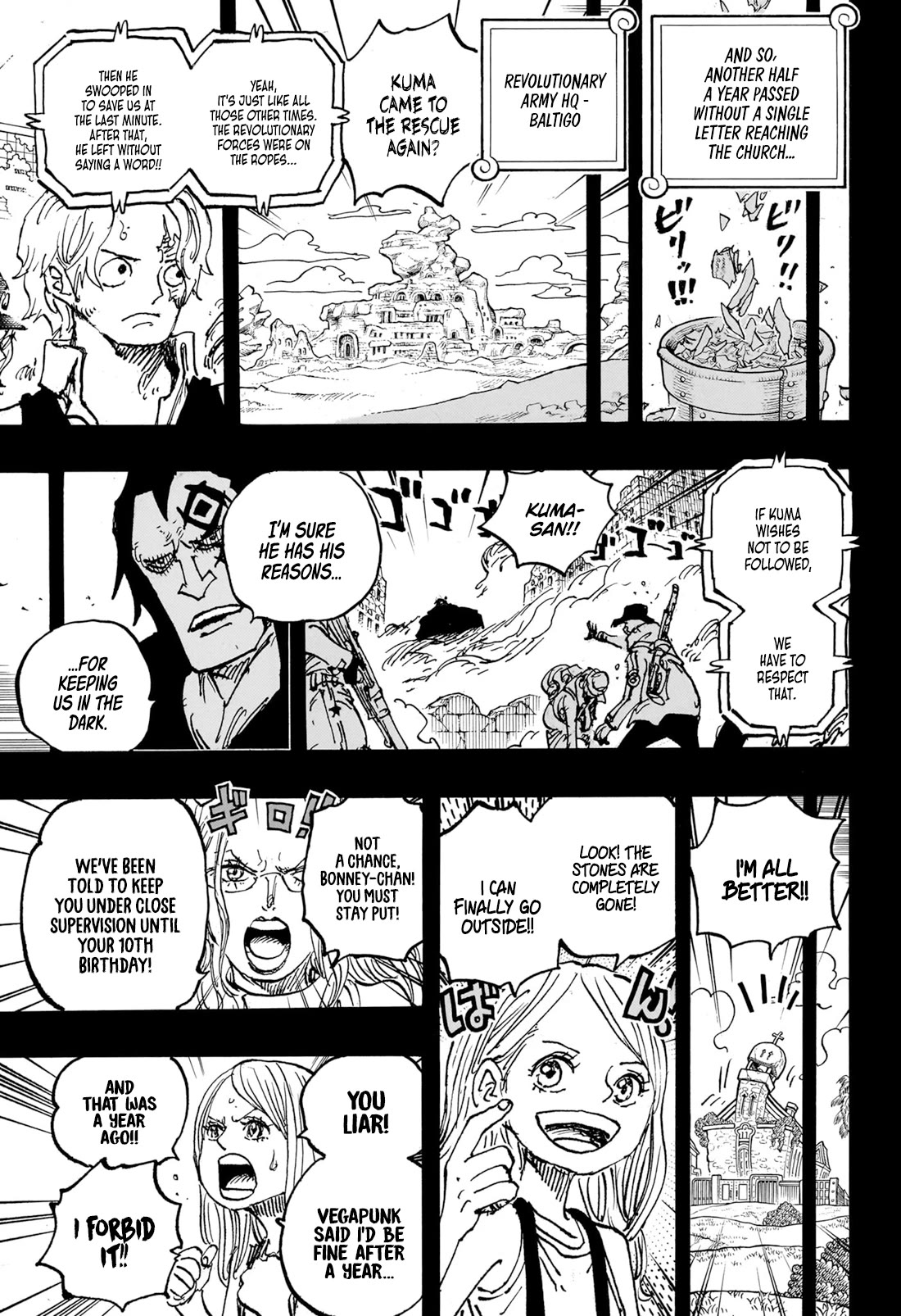 One PieceOne Piece, Chapter 1101 image 14
