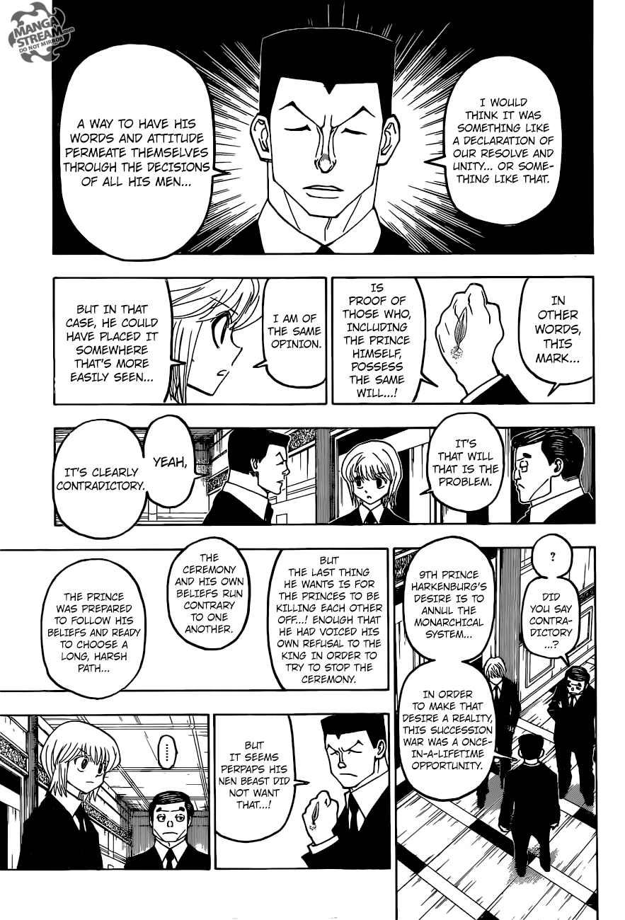 Hunter x Hunter, Chapter 372 image 14