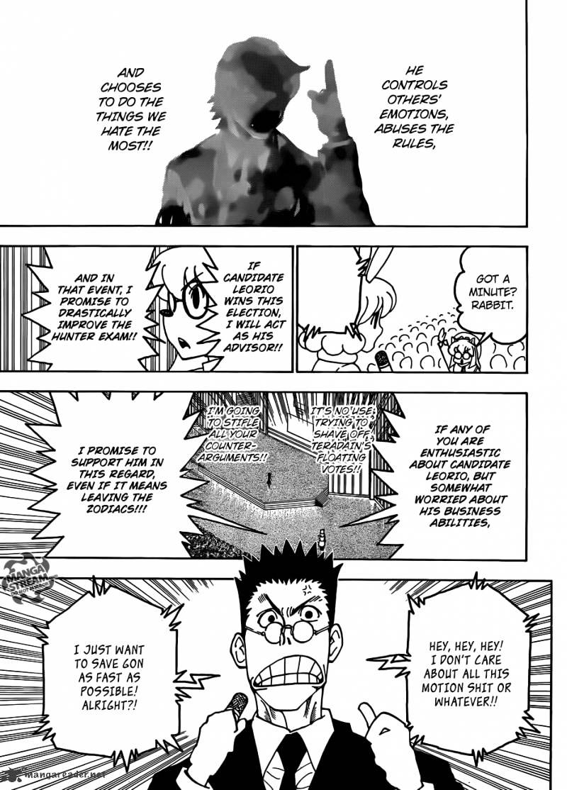 Hunter x Hunter, Chapter 334 image 08