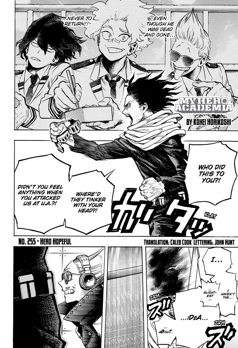 My Hero AcademiaMy Hero Academia, Chapter 255 image 02