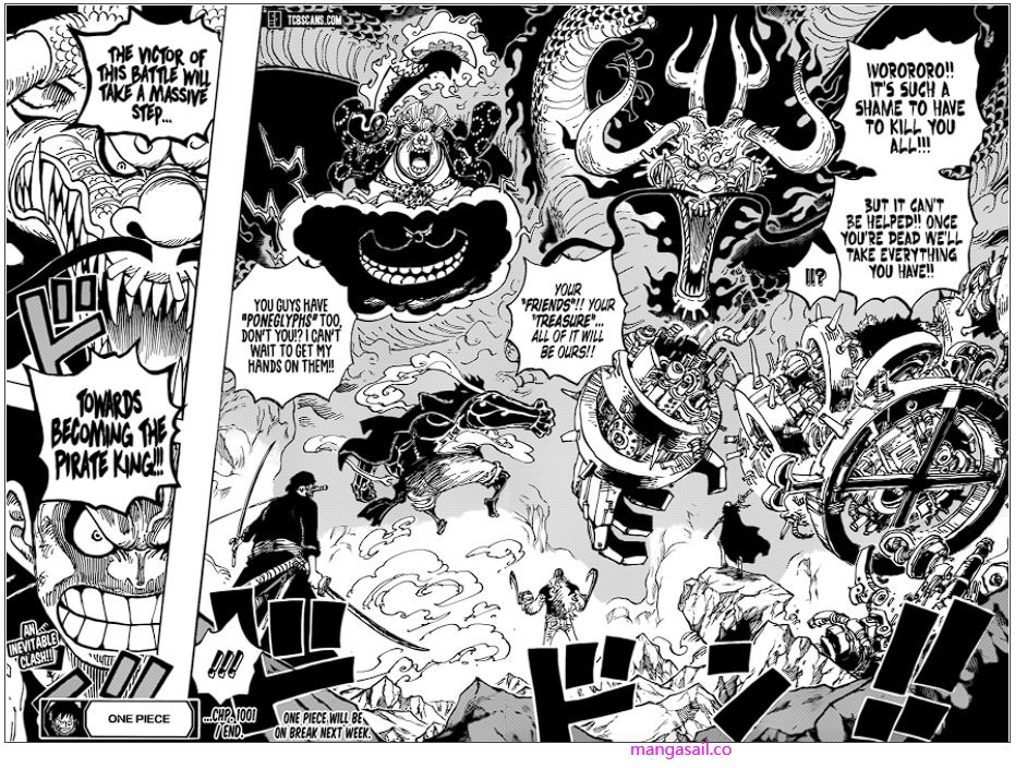 One PieceOne Piece, Chapter 1001 image 15