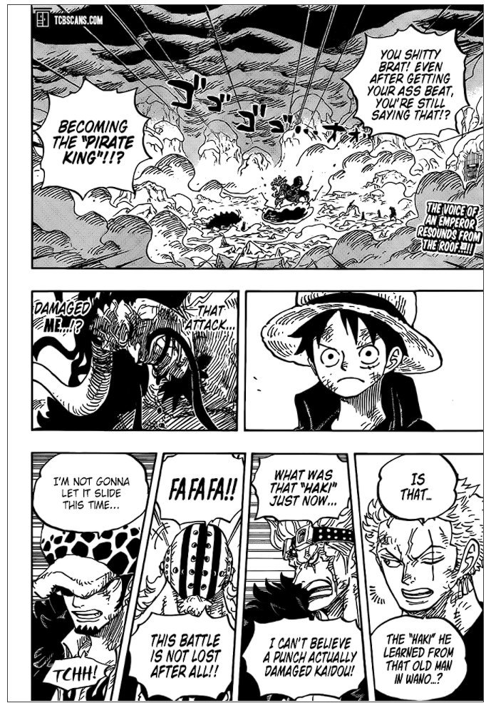 One PieceOne Piece, Chapter 1001 image 03