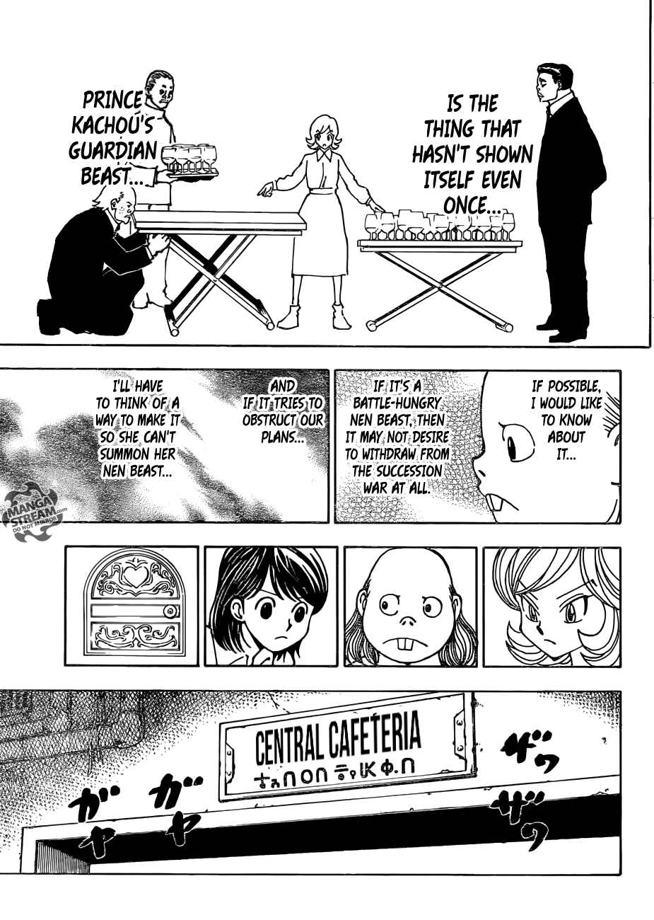 Hunter x Hunter, Chapter 377 image 07