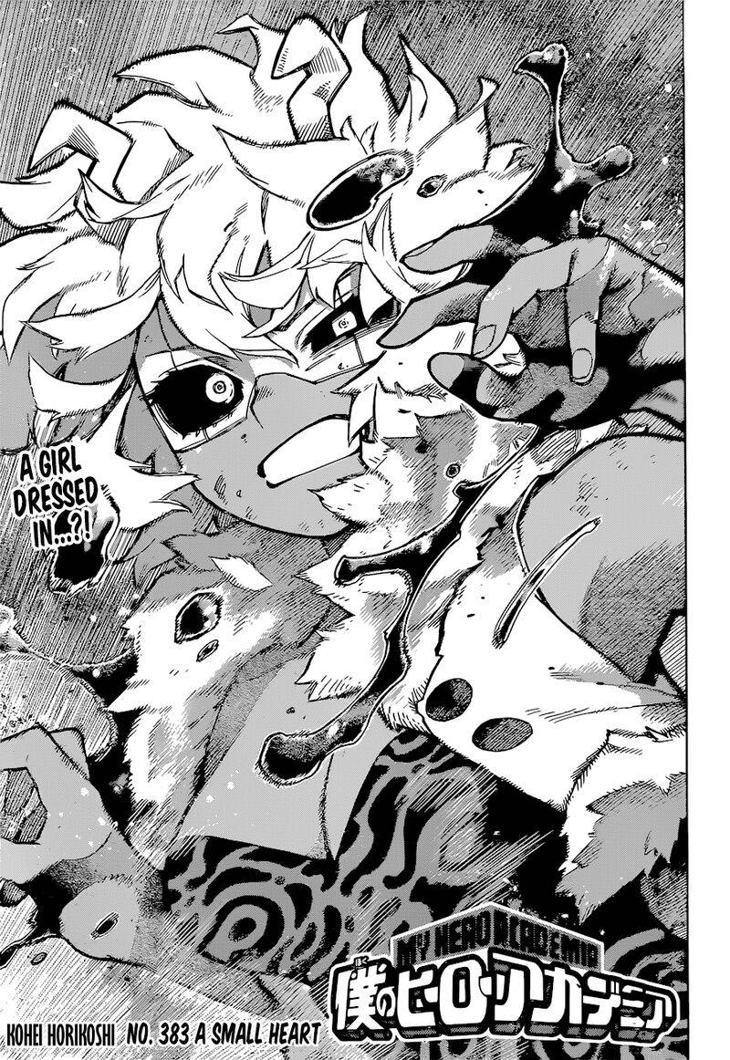 My Hero AcademiaMy Hero Academia, Chapter 383 image 01