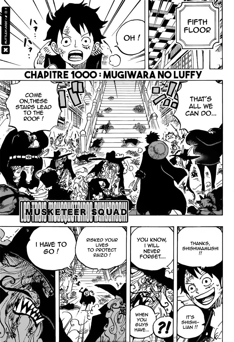 One PieceOne Piece, Chapter 1000 image 01