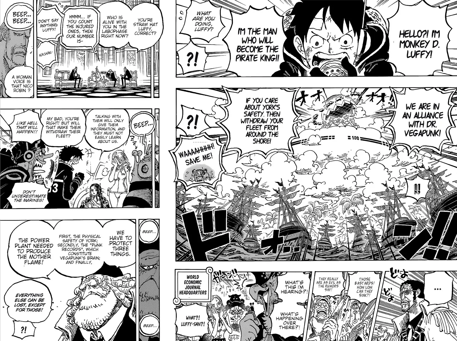 One PieceOne Piece, Chapter 1090 image 02