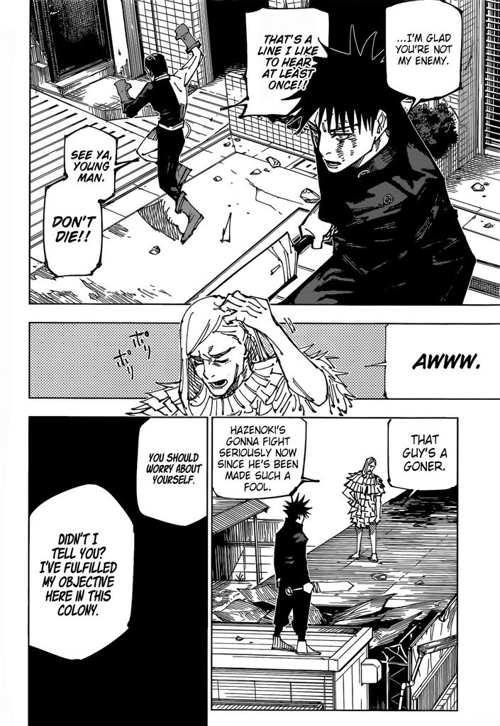 Jujutsu Kaisen, Chapter 169 image 19