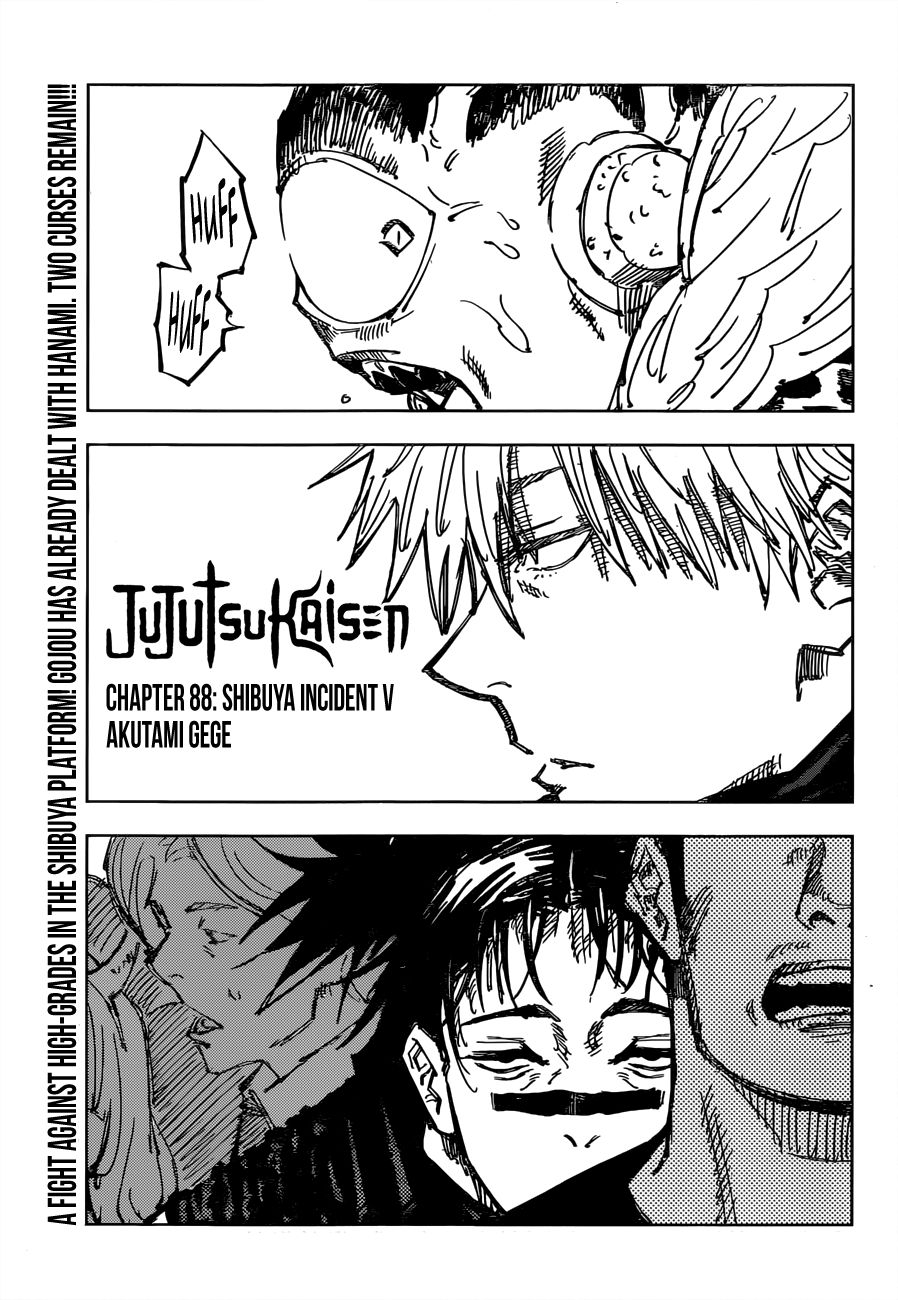 Jujutsu Kaisen, Chapter 88 image 01