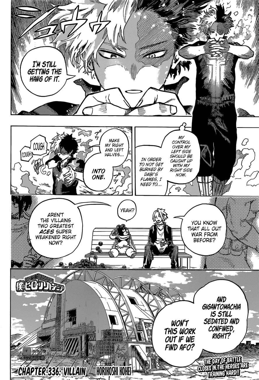 My Hero AcademiaMy Hero Academia, Chapter 336 image 06