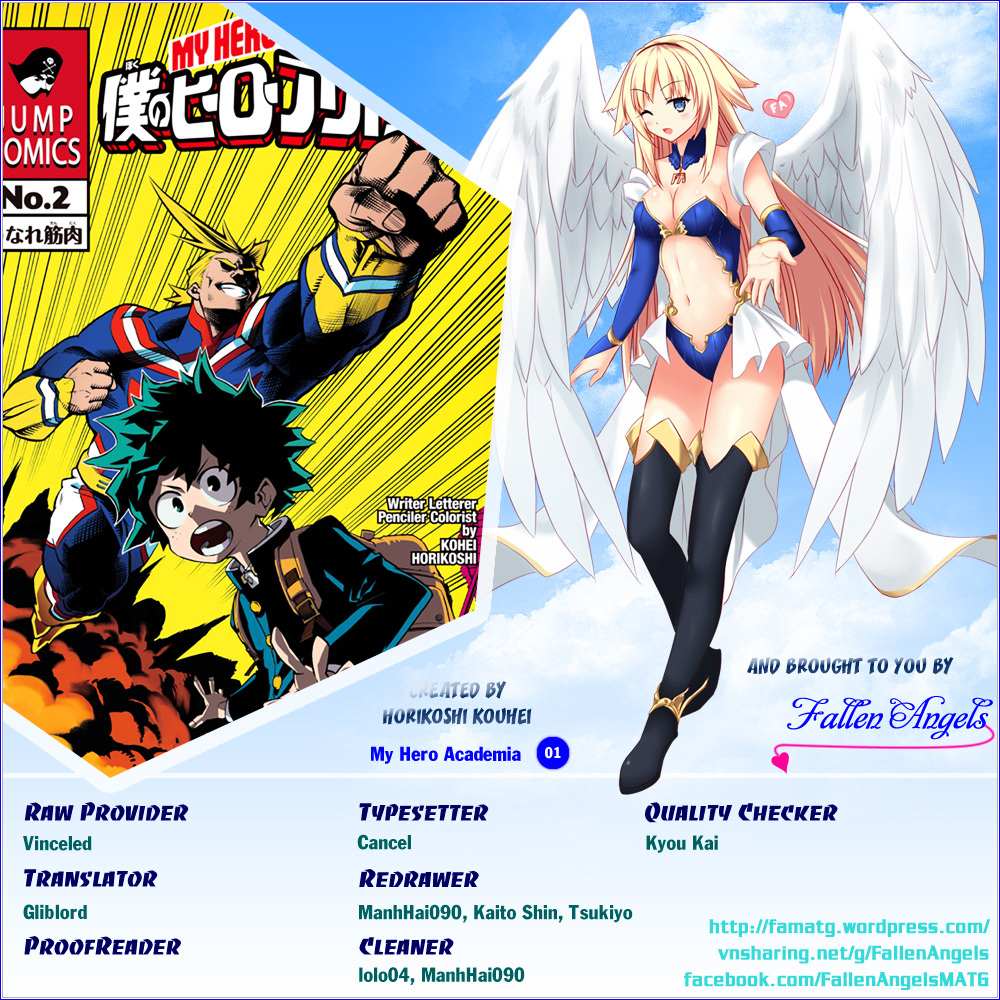 My Hero Academia, Chapter 1 image 01