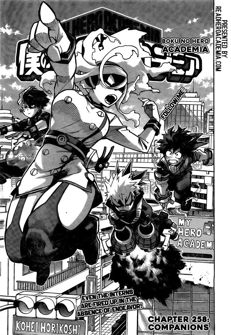 My Hero AcademiaMy Hero Academia, Chapter 258 image 01