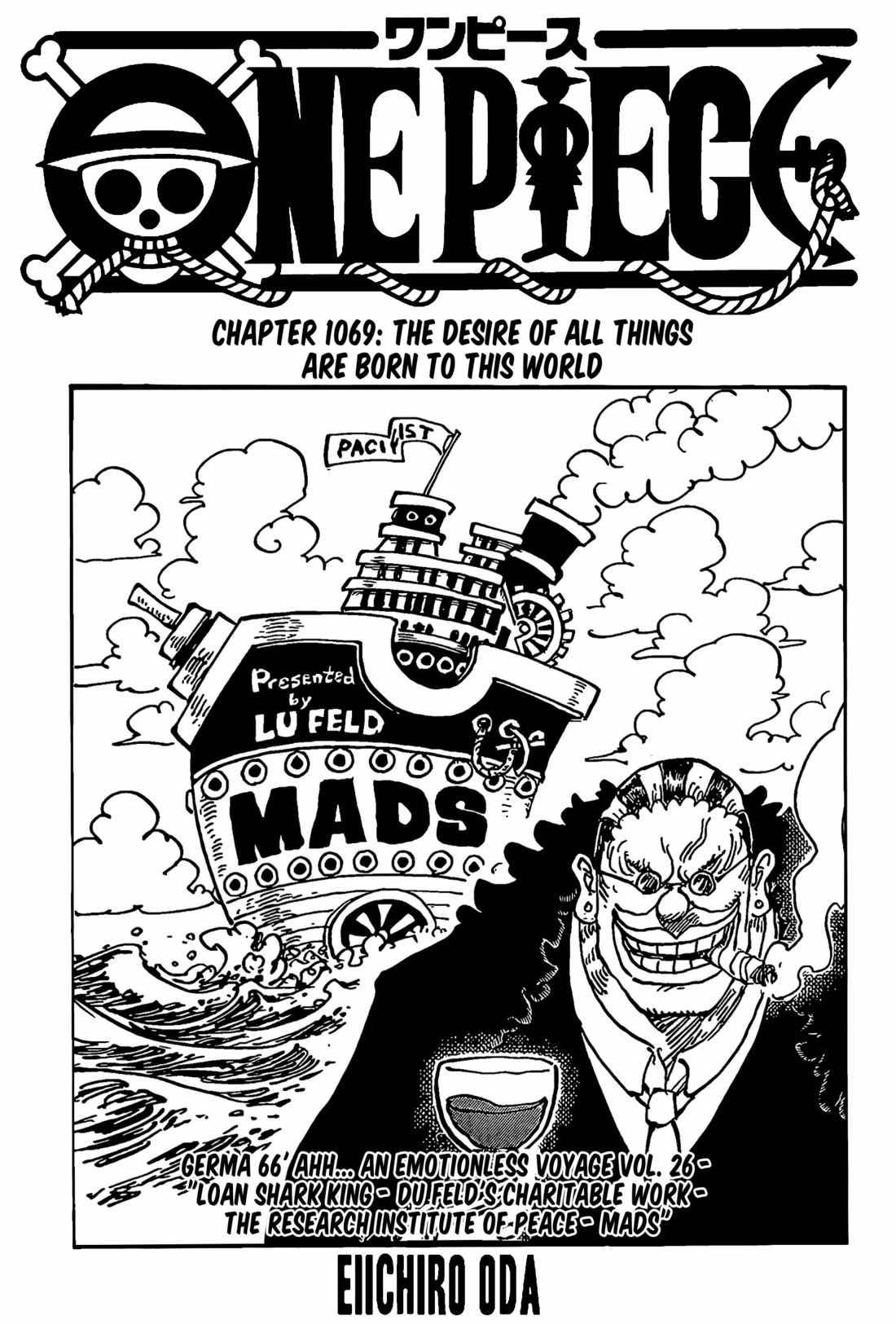 One PieceOne Piece, Chapter 1069 image 02