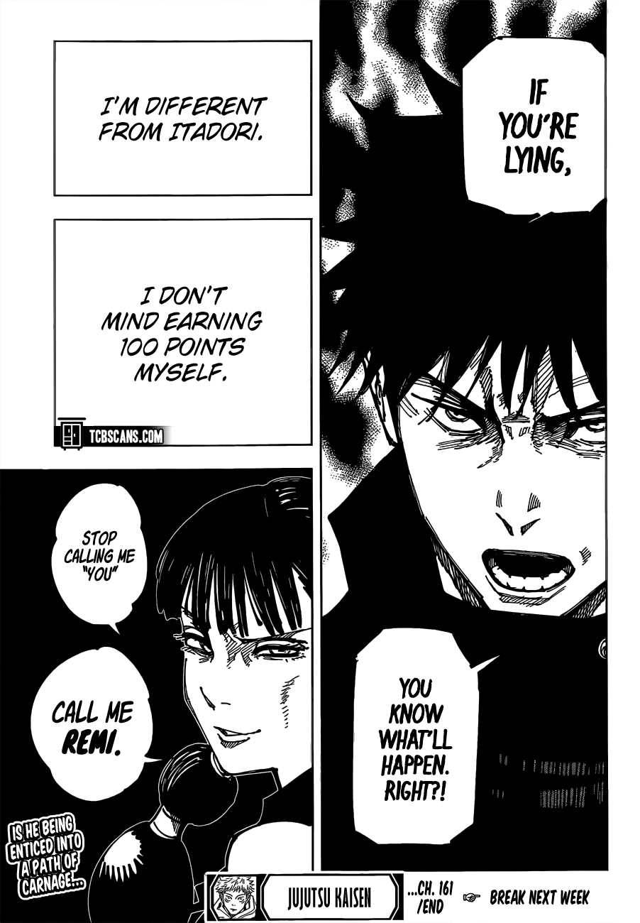 Jujutsu Kaisen, Chapter 161 image 20