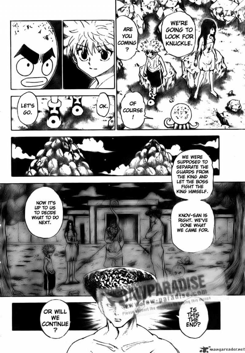 Hunter x Hunter, Chapter 300 image 06