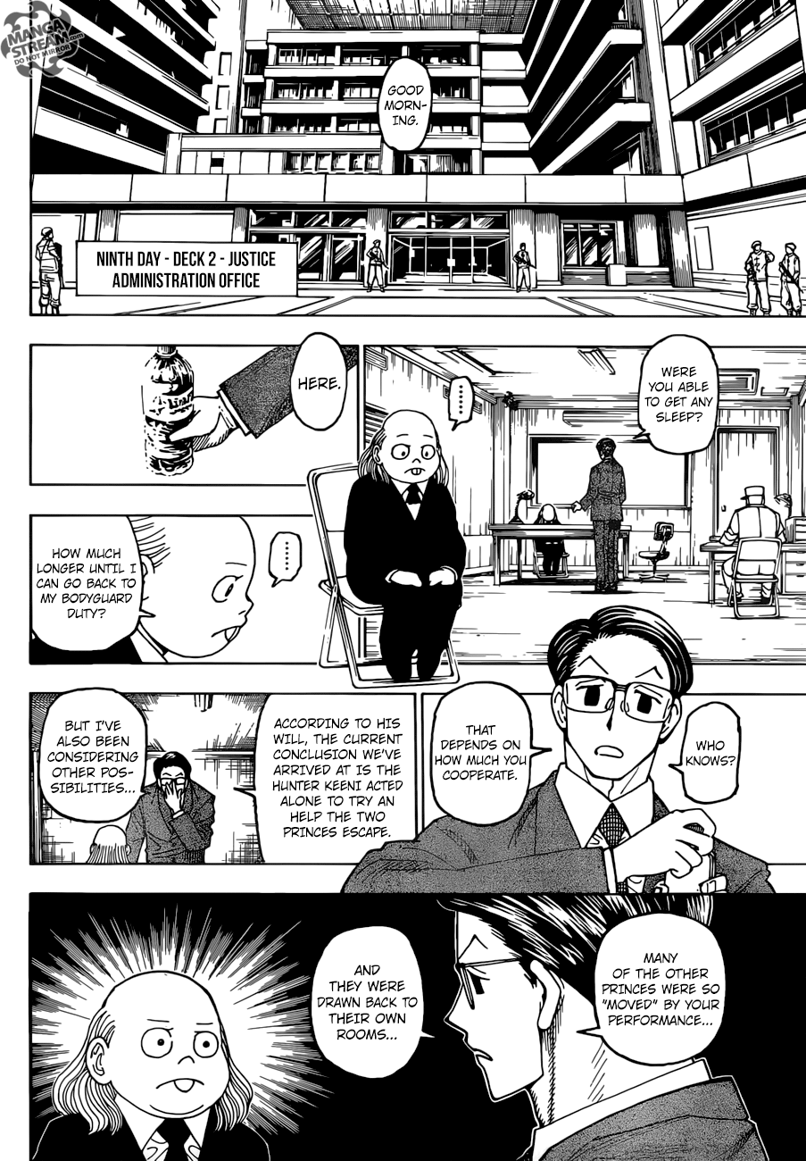 Hunter x Hunter, Chapter 386 image 03