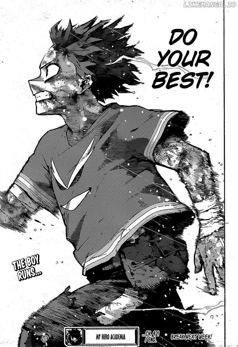 My Hero Academia, Chapter 421 image 14