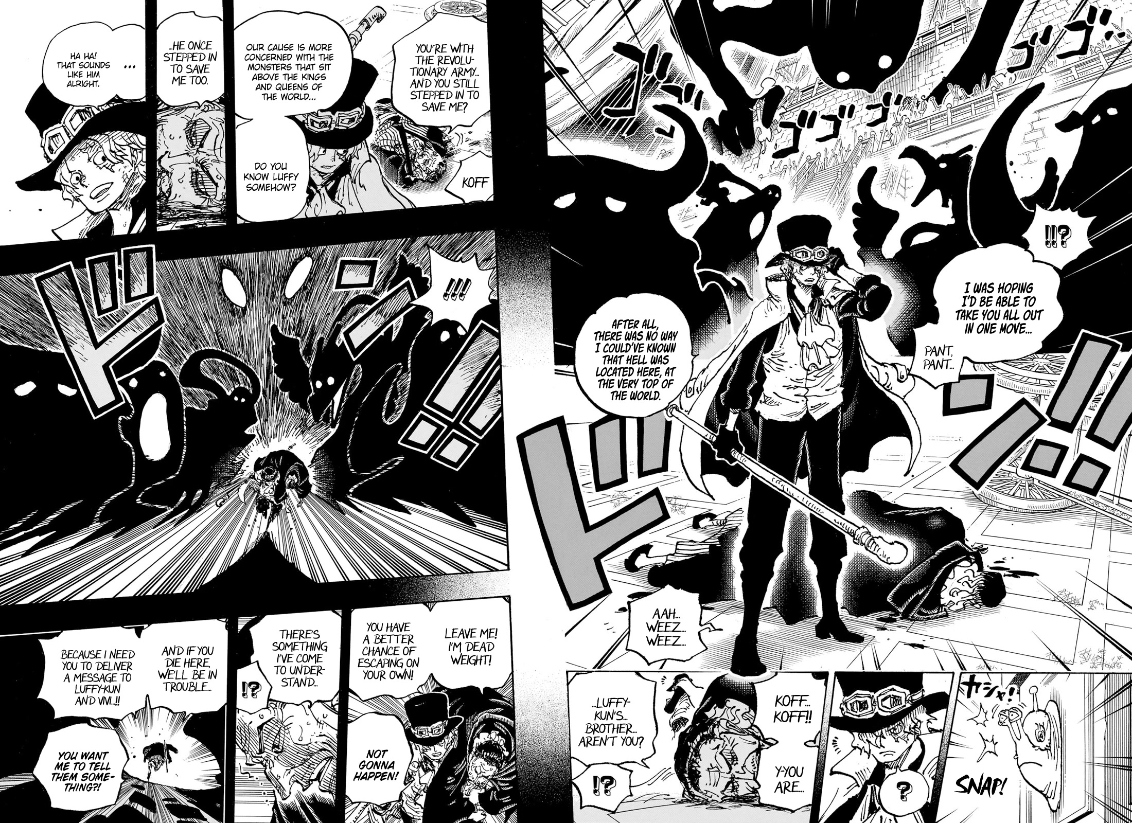 One PieceOne Piece, Chapter 1085 image 08