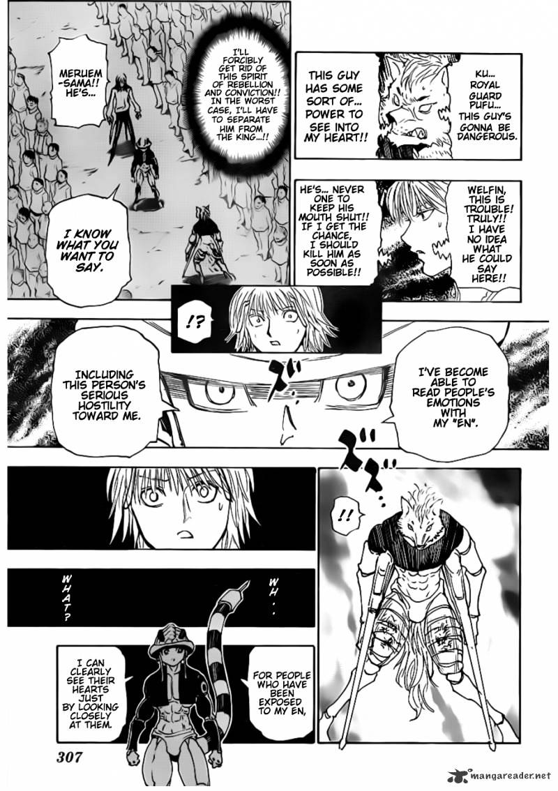 Hunter x Hunter, Chapter 312 image 09