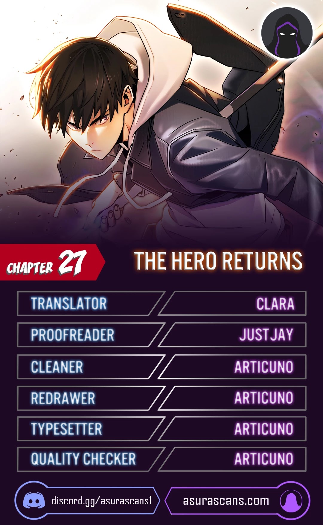 The Hero Returns, Chapter 27 image 01