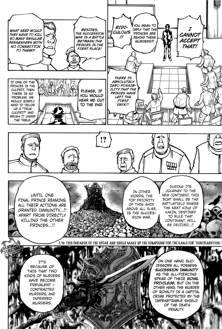 Hunter x Hunter, Chapter 380 image 03