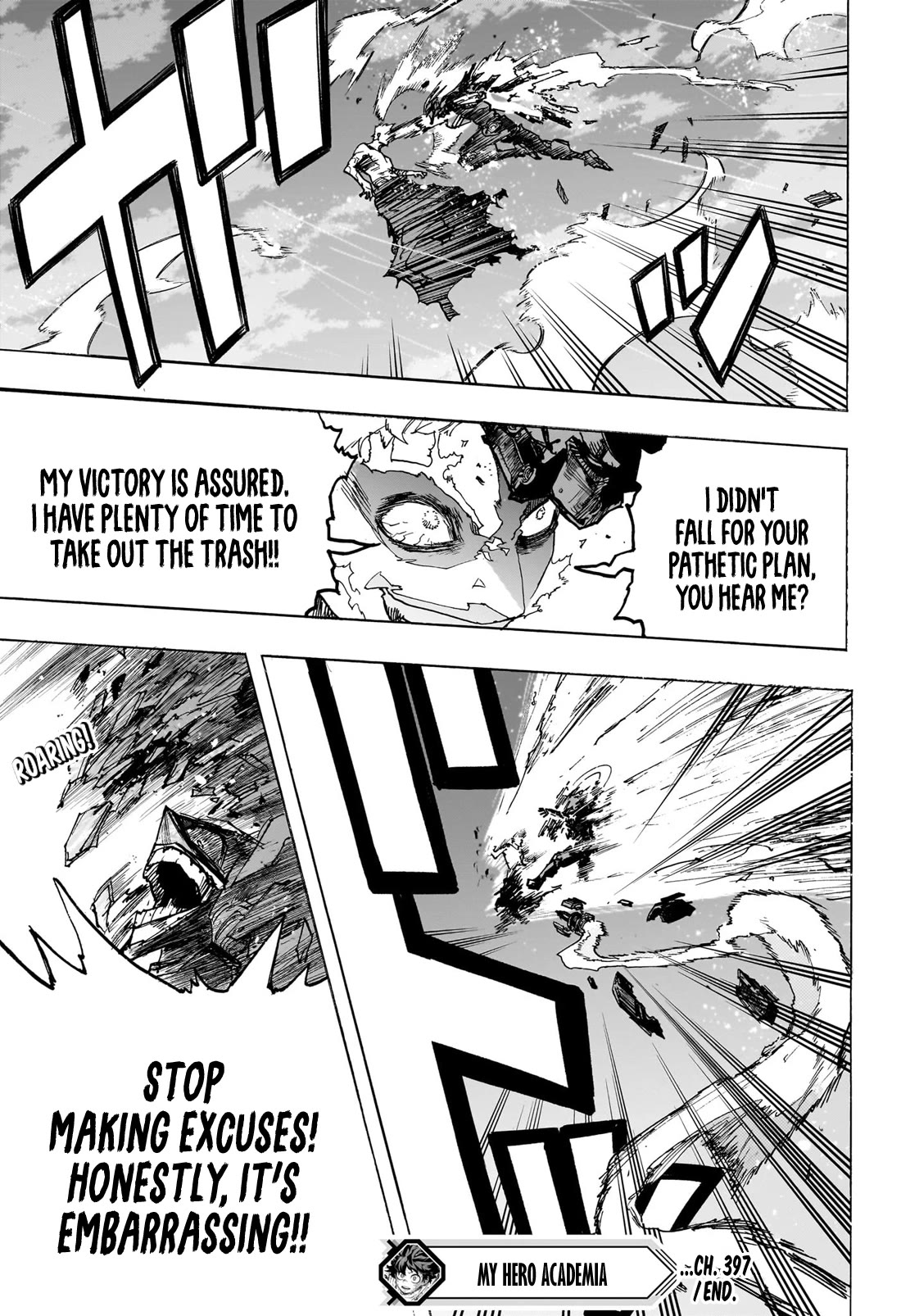 My Hero AcademiaMy Hero Academia, Chapter 397 image 8