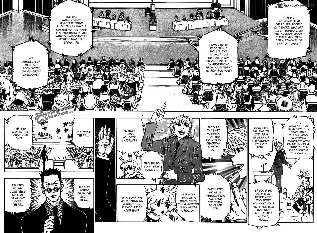 Hunter x Hunter, Chapter 325 image 12