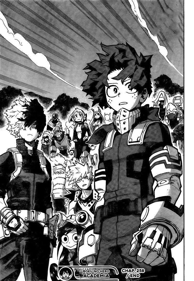 My Hero AcademiaMy Hero Academia, Chapter 258 image 15