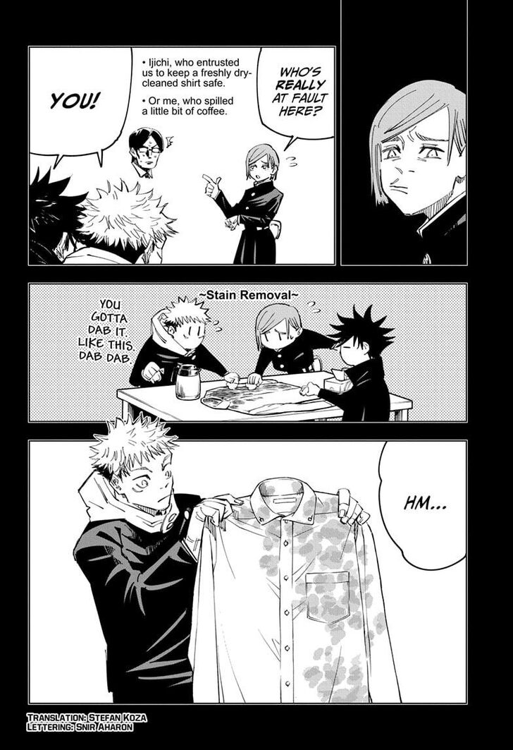 Jujutsu Kaisen, Chapter 126 image 02