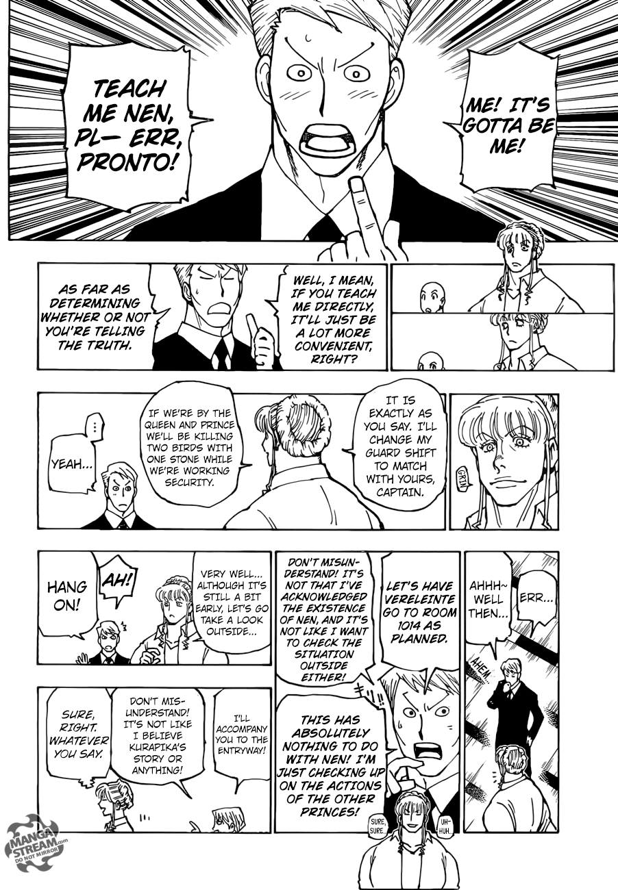 Hunter x Hunter, Chapter 375 image 15