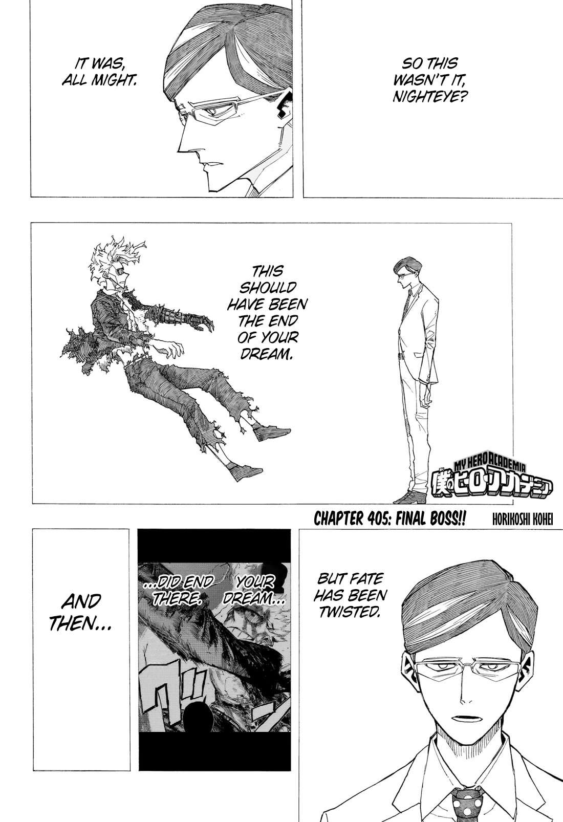 My Hero Academia, Chapter 405 image 04