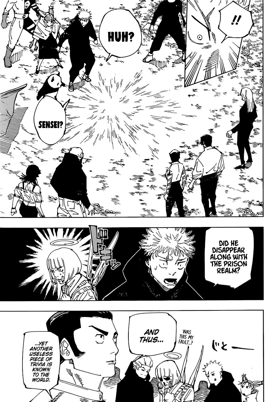 Jujutsu Kaisen, Chapter 221 image 08