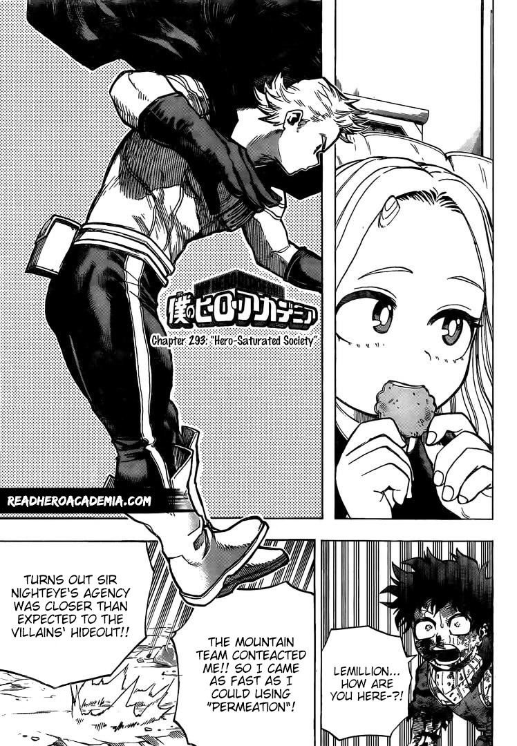 My Hero AcademiaMy Hero Academia, Chapter 293 image 02