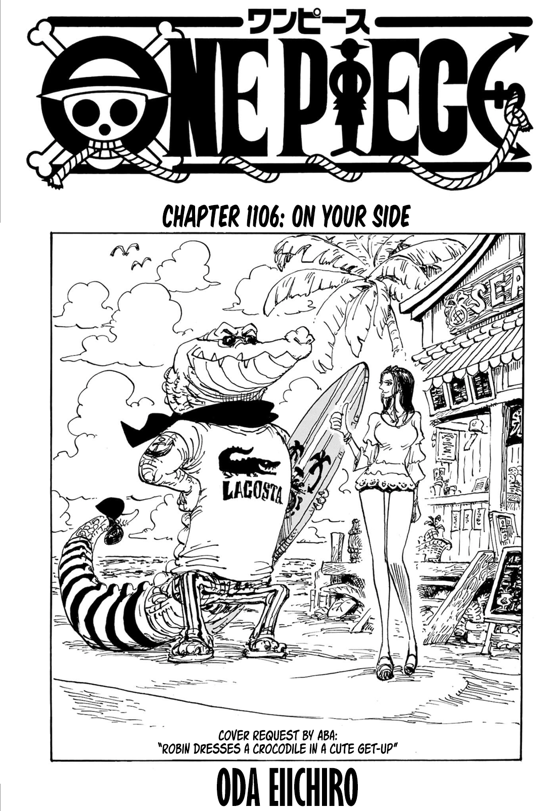 One PieceOne Piece, Chapter 1106 image 01