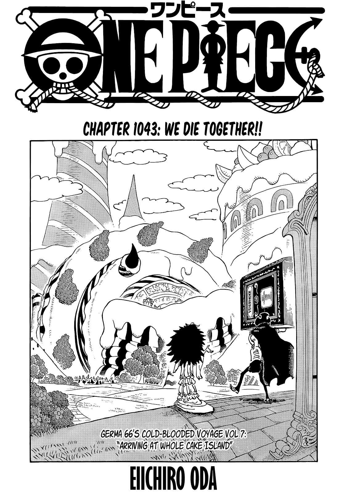 One PieceOne Piece, Chapter 1043 image 01