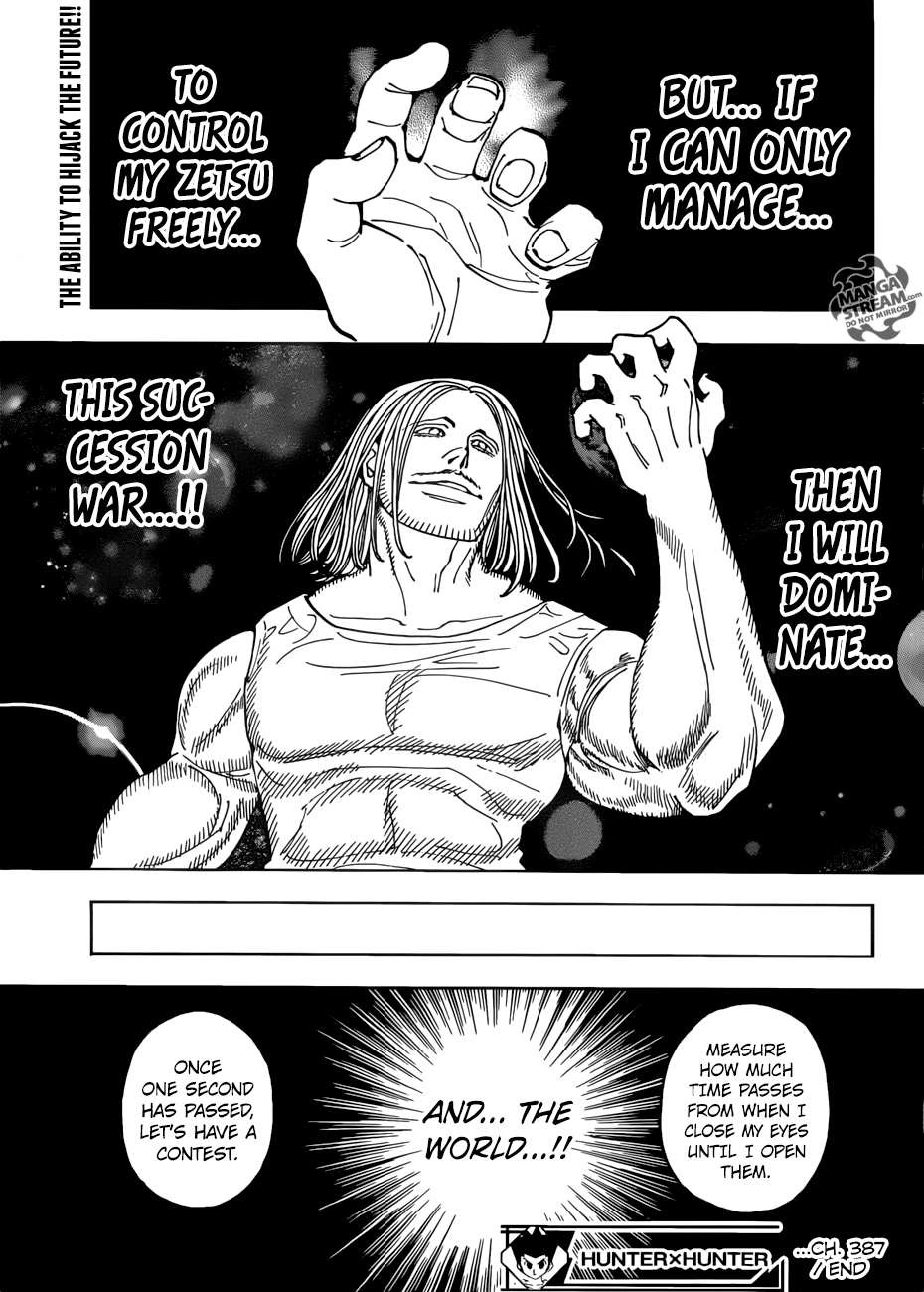 Hunter x Hunter, Chapter 387 image 20