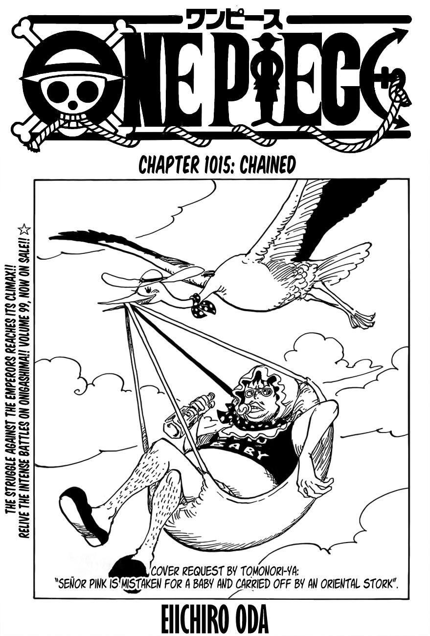 One PieceOne Piece, Chapter 1015 image 01
