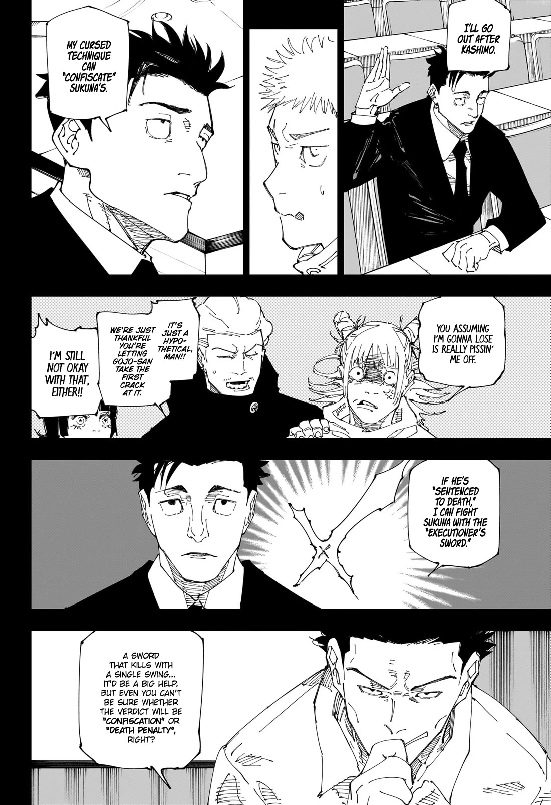 Jujutsu Kaisen, Chapter 244 image 05