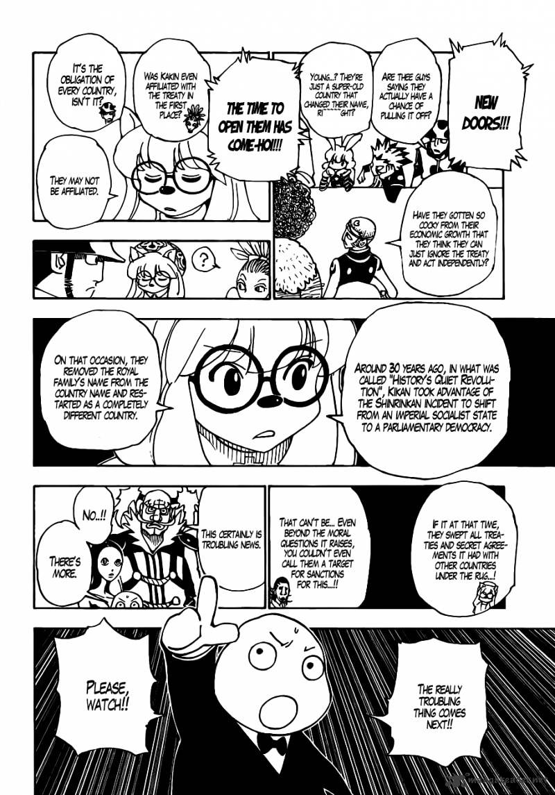 Hunter x Hunter, Chapter 340 image 05