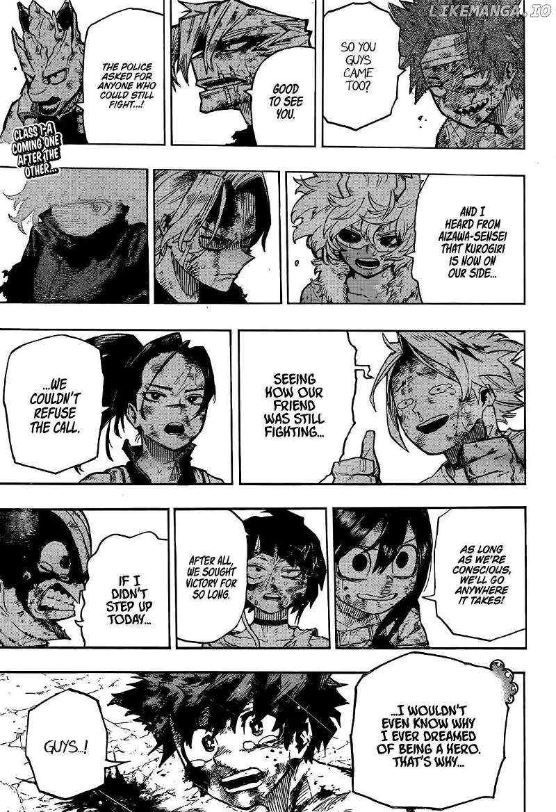 My Hero Academia, Chapter 421 image 01