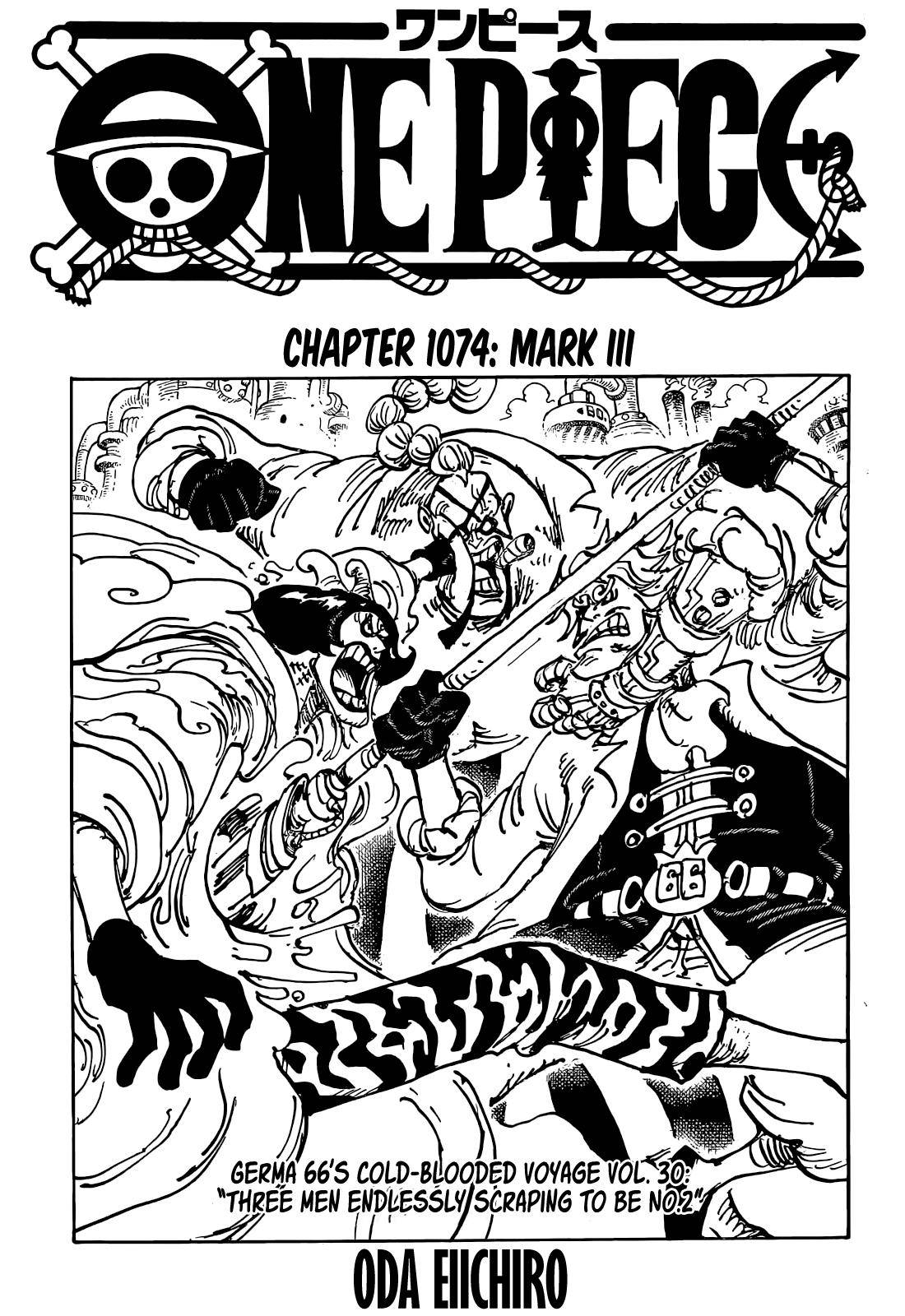 One PieceOne Piece, Chapter 1074 image 01