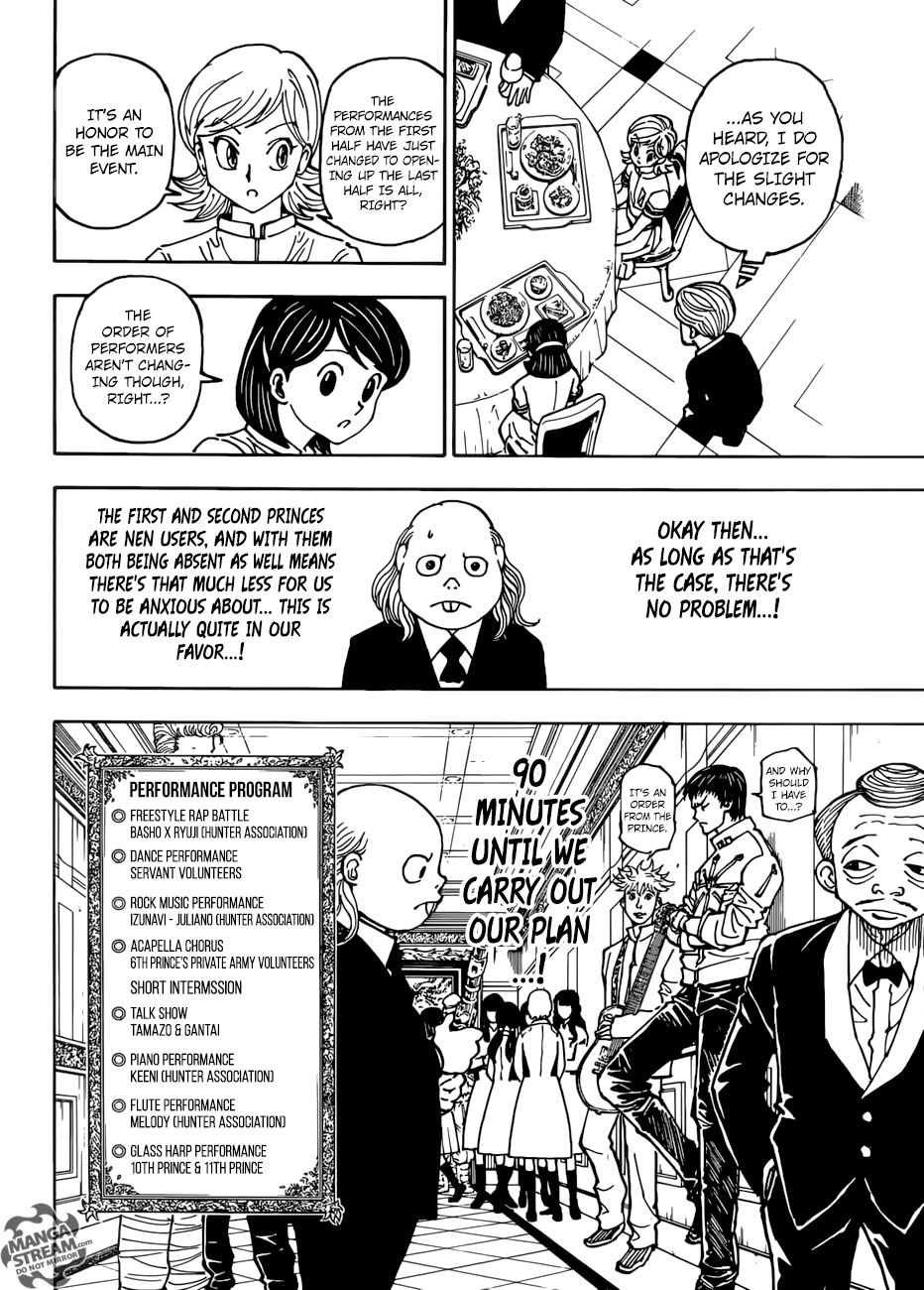 Hunter x Hunter, Chapter 383 image 03