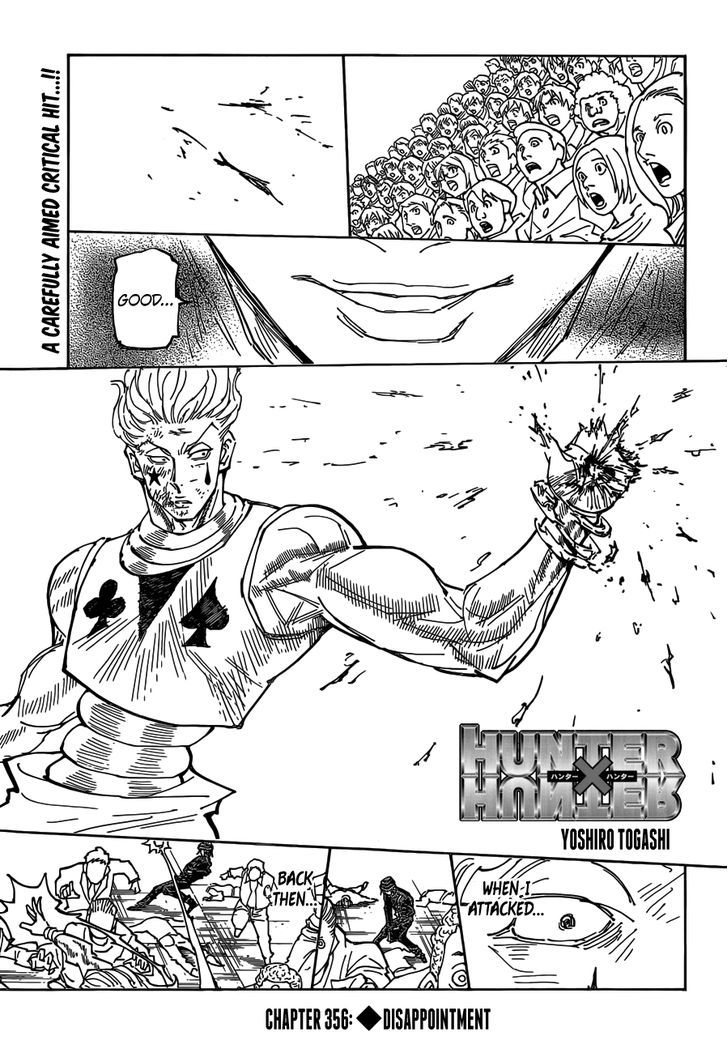 Hunter x Hunter, Chapter 356 image 01