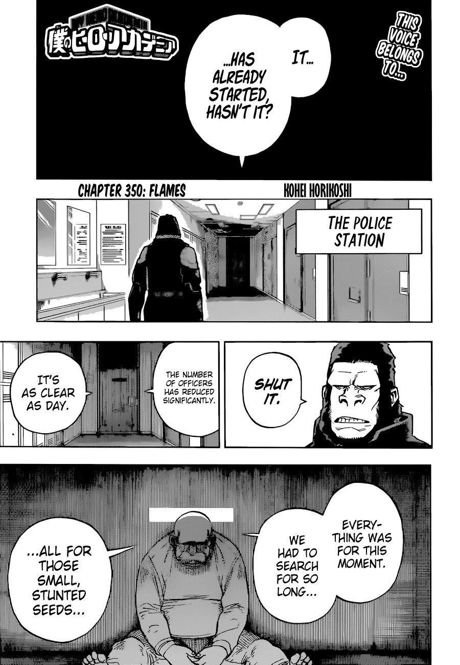 My Hero AcademiaMy Hero Academia, Chapter 350 image 02