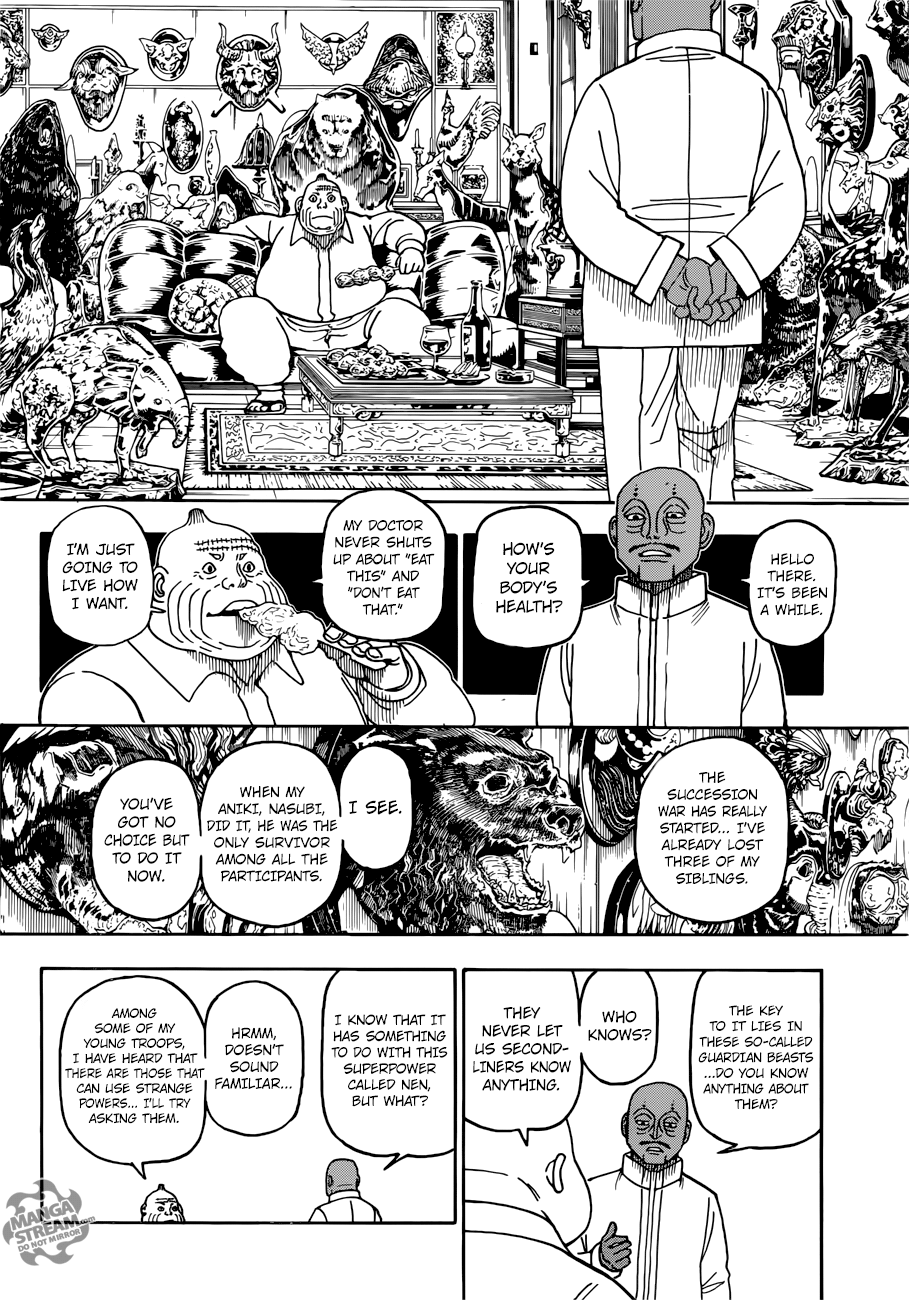 Hunter x Hunter, Chapter 390 image 05