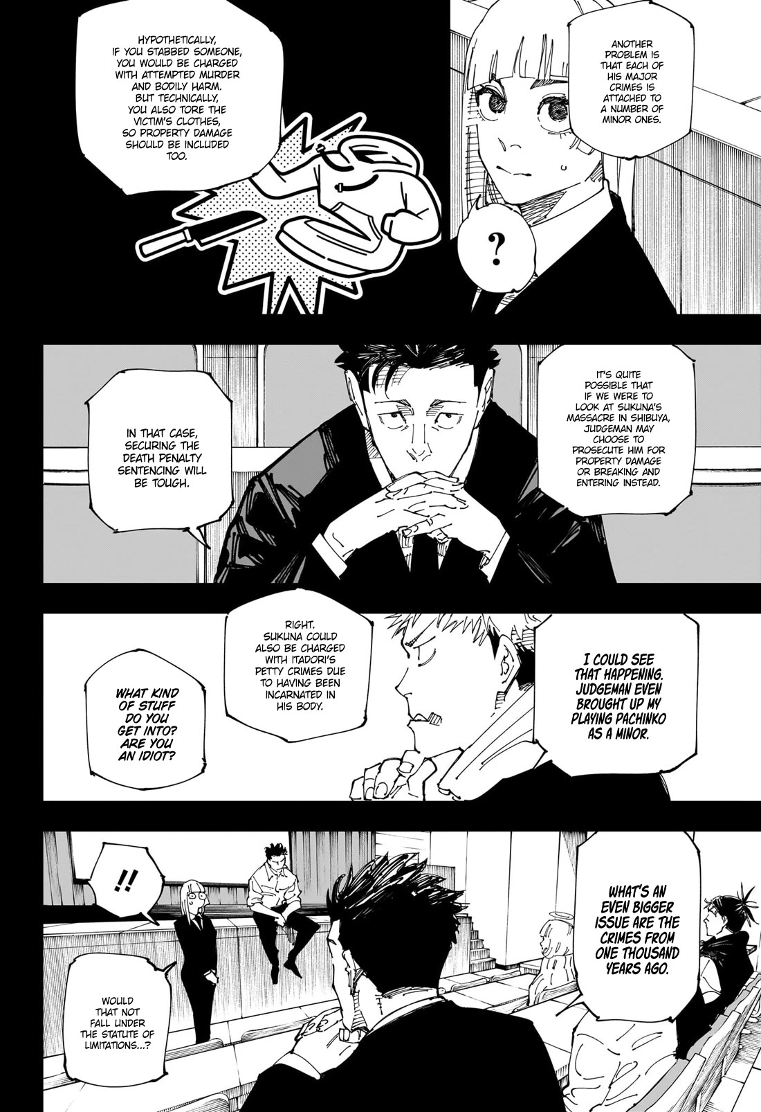 Jujutsu Kaisen, Chapter 244 image 09