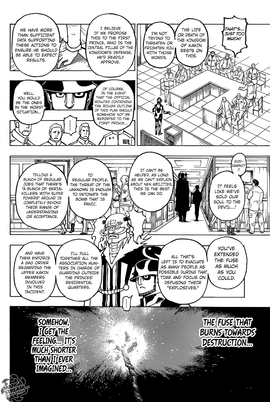 Hunter x Hunter, Chapter 380 image 07